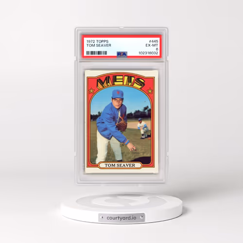 1972 Topps #445 Tom Seaver (PSA 6 EX-MT)