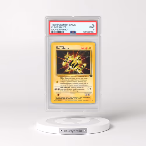 1999 Pokémon Game Movie #2 Electabuzz - Movie Promo (PSA 9 MINT)