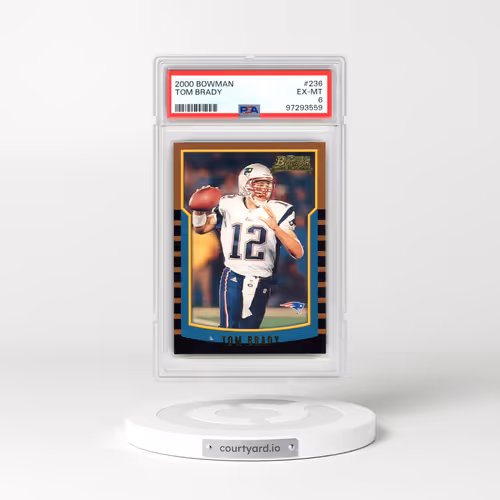 2000 Bowman #236 Tom Brady (PSA 6 EX-MT)