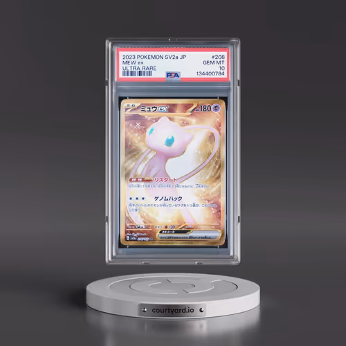 2023 Pokémon Sv2a-Pokémon 151 #208 Mew EX - Holo Ultra Rare (PSA 10 GEM MINT)