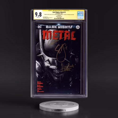 Dark Nights: Metal #3 CGC 9.8 White Pages (DC Comics, 12/17)