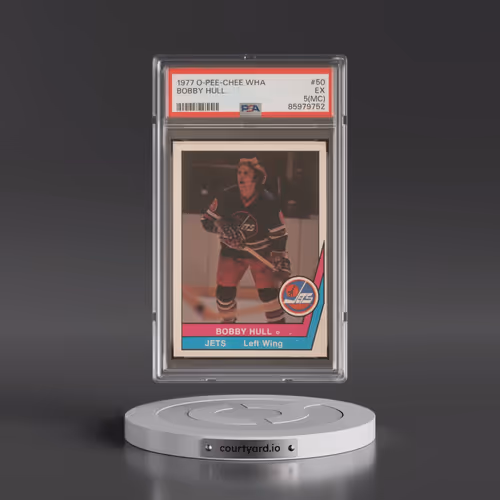 1977 O-Pee-Chee WHA #50 Bobby Hull (PSA 5 EX)