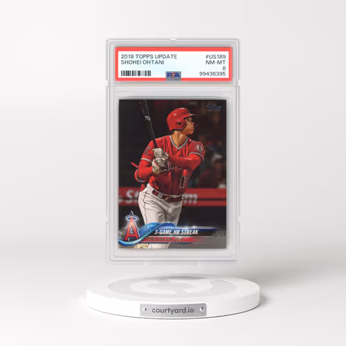 2018 Topps Update #US189 Shohei Ohtani (PSA 8 NM-MT)