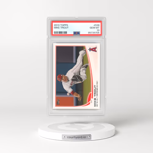 2013 Topps #536 Mike Trout (PSA 10 GEM MINT)