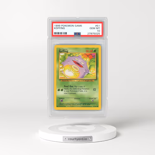 1999 Pokémon Game #51 Koffing (PSA 10 GEM MINT)