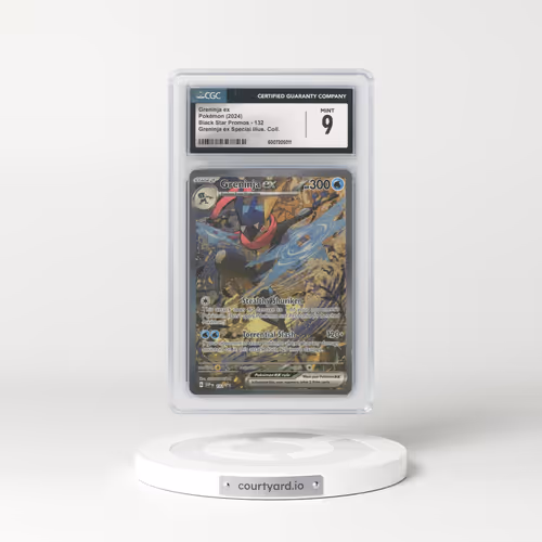 2023 Black Star Promos - Scarlet & Violet SVP EN #132 Greninja ex - Greninja ex Special Illus. Collection (CGC 9 MINT)