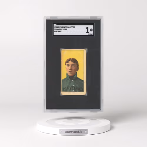 1909 Piedmont Cigarettes (T206) Joss, Addie - Portrait (SGC 1 PR)