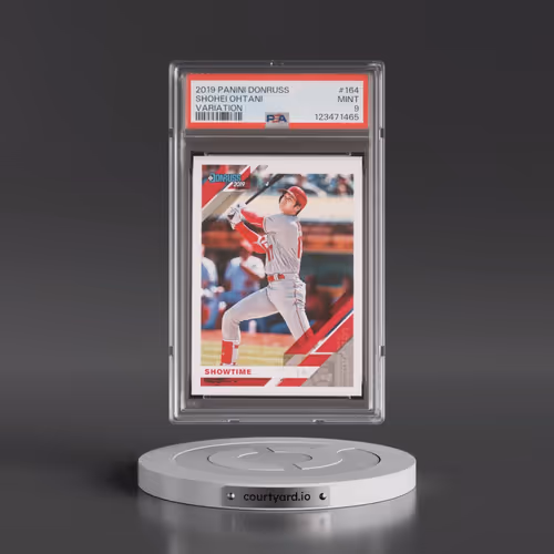 2019 Panini Donruss #164 Shohei Ohtani - Showtime (PSA 9 MINT)