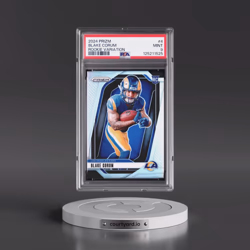 2024 Panini Prizm Rookie Variation #4 Blake Corum (PSA 9 MINT)