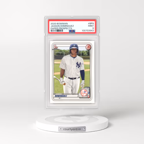 2020 Bowman Paper Prospects #BP8 Jasson Dominguez (PSA 9 MINT)