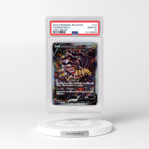 2022 Pokémon Sword & Shield Lost Abyss #111 Giratina V - Holo Full Art (PSA 10 GEM MINT)