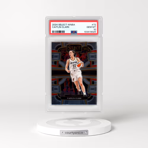2024 Panini Select WNBA #72 Caitlin Clark (PSA 10 GEM MINT)