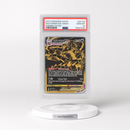 2021 Shining Fates #SV122 Eternatus VMAX - Holo (PSA 10 GEM MINT)