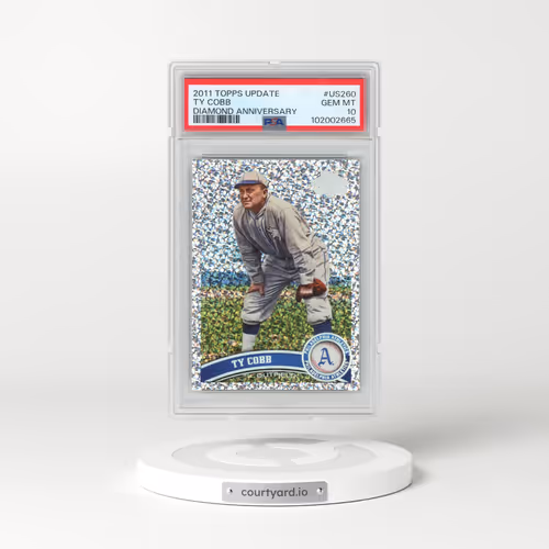2011 Topps Update #US260 Ty Cobb - Diamond Anniversary (PSA 10 GEM MINT)