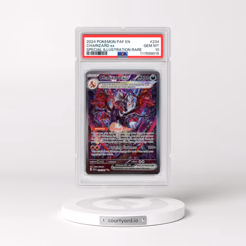 2024 Pokémon Paf EN-Paldean Fates #234 Charizard EX - Holo Special Illustration Rare (PSA 10 GEM MIN