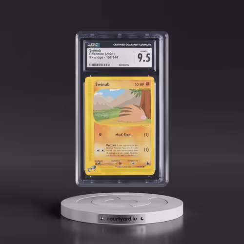 2003 Skyridge #108/144 Swinub (CGC 9.5 MINT+)