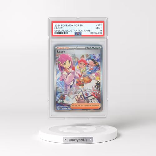 2024 Pokémon Scr EN-Stellar Crown #172 Lacey - Special Illustration Rare (PSA 9 MINT)