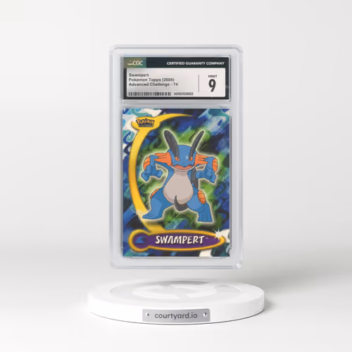 2004 Advanced Challenge #74 Swampert (CGC 9 MINT)