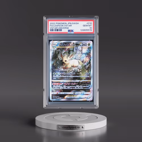 2022 Pokémon Sword & Shield Vstar Universe #210 Leafeon Vstar - Full Art (PSA 10 GEM MINT)