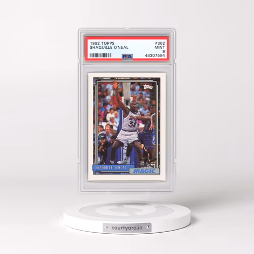 1992 Topps #362 Shaquille O'Neal (PSA 9 MINT)