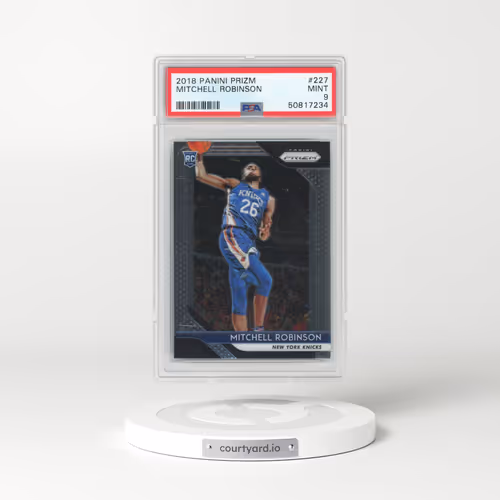 2018 Panini Prizm #227 Mitchell Robinson (PSA 9 MINT)