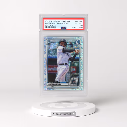 2020 Bowman Chrome Mega Box #BCP96 Jerar Encarnacion (PSA 10 GEM MINT)