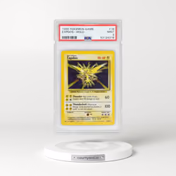 1999 Base Set #16 Zapdos - Holo (PSA 9 MINT)