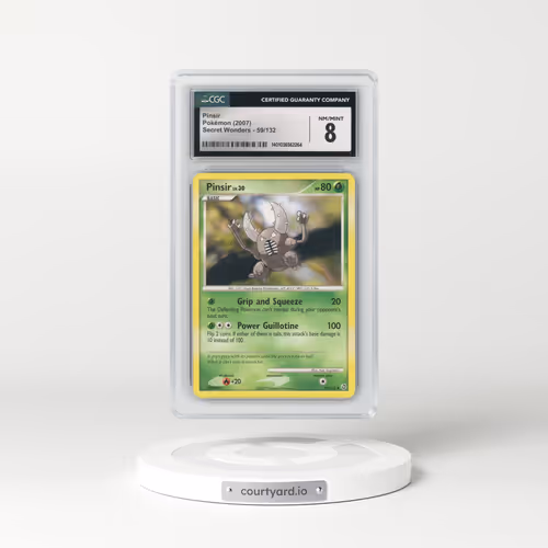 2007 Secret Wonders #59/132 Pinsir (CGC 8 NM-MT)