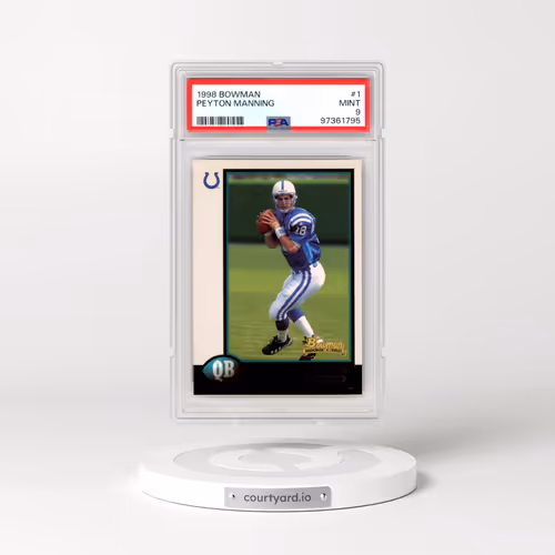 1998 Bowman #1 Peyton Manning (PSA 9 MINT)