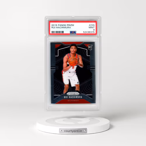 2019 Panini Prizm #255 Rui Hachimura (PSA 9 MINT)