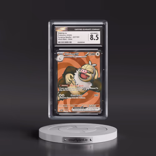 2024 Surging Sparks - SSP EN #227/191 Slaking ex - Ultra Rare Holo (CGC 8.5 NM-MT+)