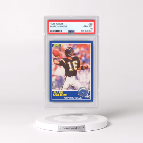 1989 Score #70 Mark Malone (PSA 10 GEM MINT)