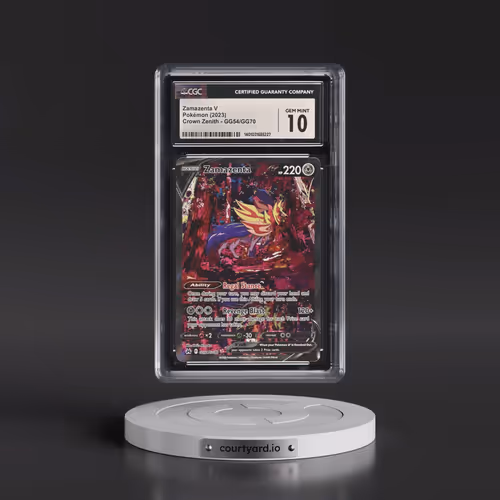 2023 Crown Zenith #GG54/GG70 Zamazenta V - Galarian Gallery Holo (CGC 10 GEM MINT)