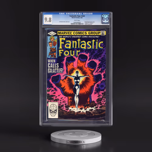 Fantastic Four #244 CGC 9.8 White Pages (Marvel Comics, 7/82) - Universal