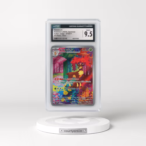 2024 Cyber Judge #074/071 Sawsbuck - Art Rare Holo (CGC 9.5 MINT+)