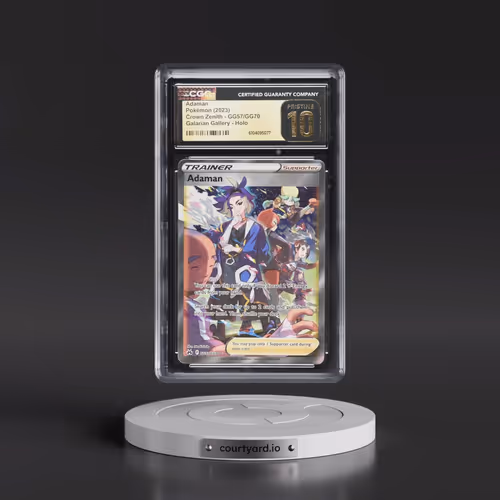 2023 Crown Zenith #GG57/GG70 Adaman - Galarian Gallery Holo (CGC 10 PRISTINE)