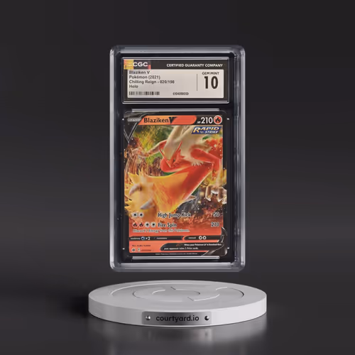 2021 Chilling Reign #020/198 Blaziken V - Holo (CGC 10 GEM MINT)