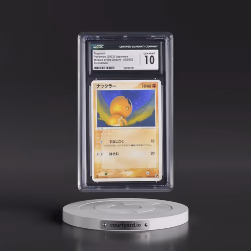2003 Miracle of the Desert #035/053 Trapinch - 1st Edition (CGC 10 GEM MINT)