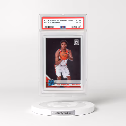 2019 Panini Donruss Optic #188 Rui Hachimura (PSA 9 MINT)