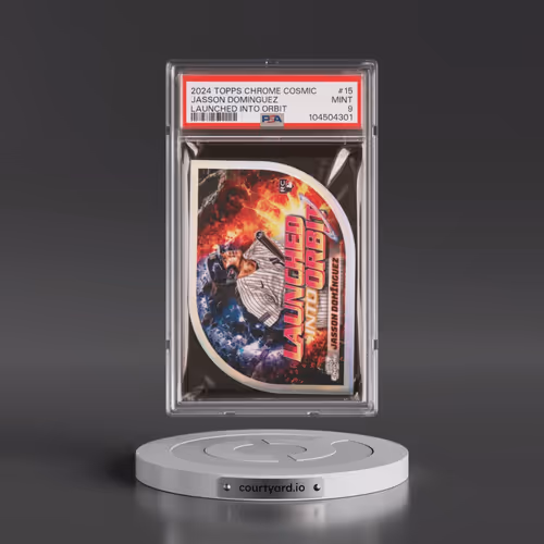 2024 Topps Chrome Cosmic Launched Into Orbit #15 Jasson Dominguez (PSA 9 MINT)