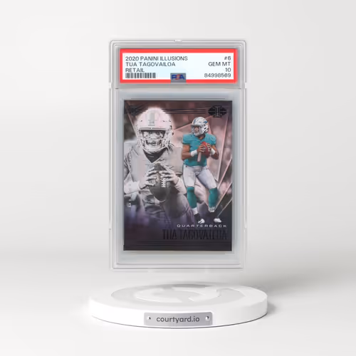2020 Panini Illusions #6 Tua Tagovailoa - Retail (PSA 10 GEM MINT)