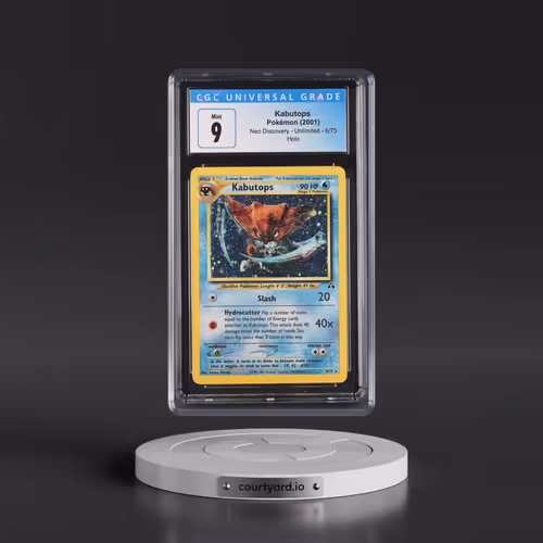 2001 Neo Discovery #6/75 Kabutops - Holo (CGC 9 MINT)
