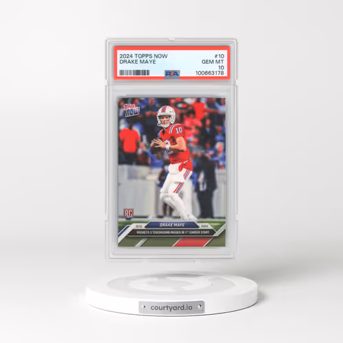 2024 Topps Now #10 Drake Maye (PSA 10 GEM MINT)