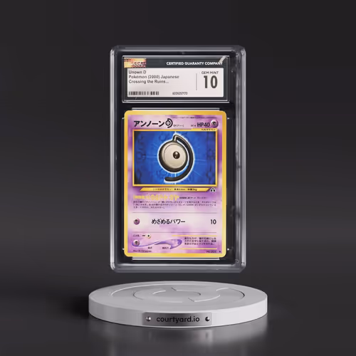 2000 Crossing the Ruins... Unown D (CGC 10 GEM MINT)