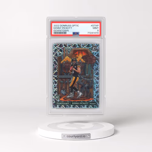 2022 Panini Donruss Optic Downtown #DTKP Kenny Pickett (PSA 9 MINT)