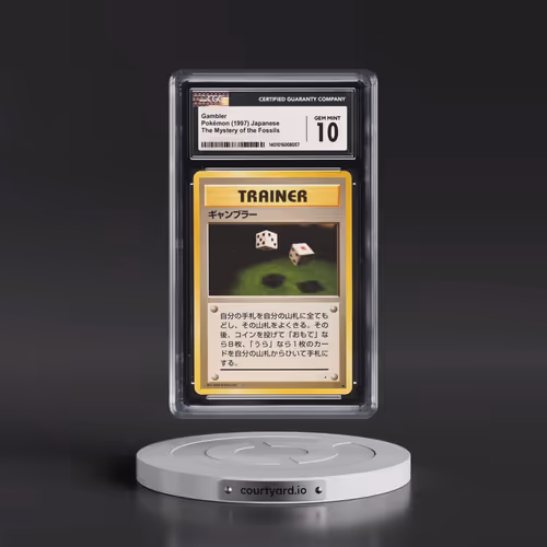 1997 The Mystery of the Fossils Gambler (CGC 10 GEM MINT)