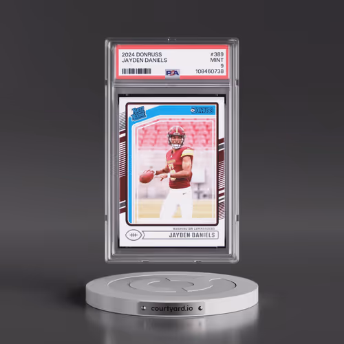 2024 Panini Donruss #389 Jayden Daniels (PSA 9 MINT)