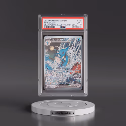 2024 Pokémon Svp EN-SV Black Star Promo #131 Kingdra EX - Holo Shrouded Fable Special Illustration C