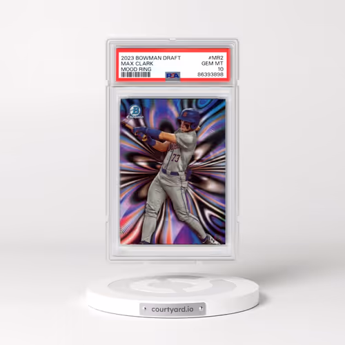 2023 Bowman Draft Mood Ring #MR2 Max Clark (PSA 10 GEM MINT)