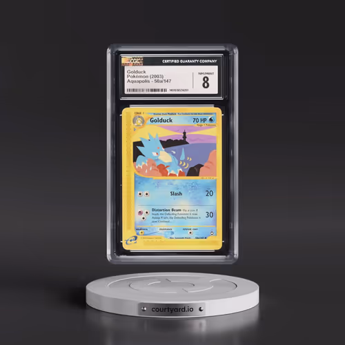 2003 Aquapolis #50a/147 Golduck (CGC 8 NM-MT)